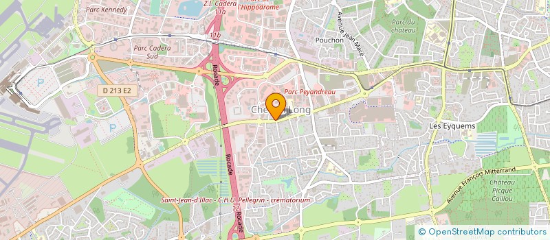 localisation de l'entreprise JCL NETTOYAGE à MERIGNAC
