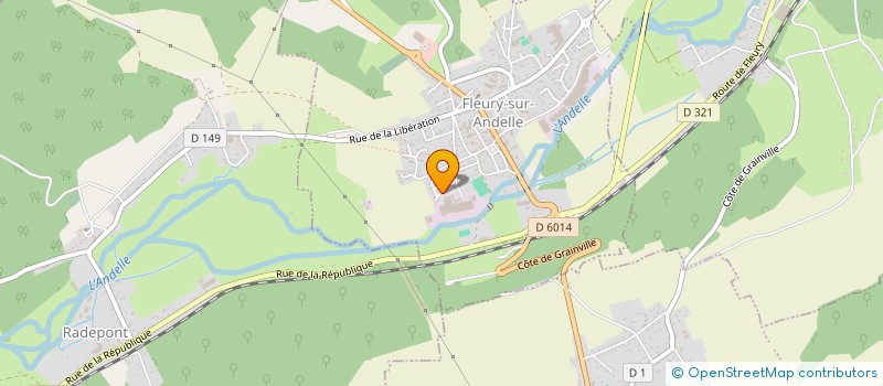 localisation de l'entreprise JCL PRESTA à CHARLEVAL