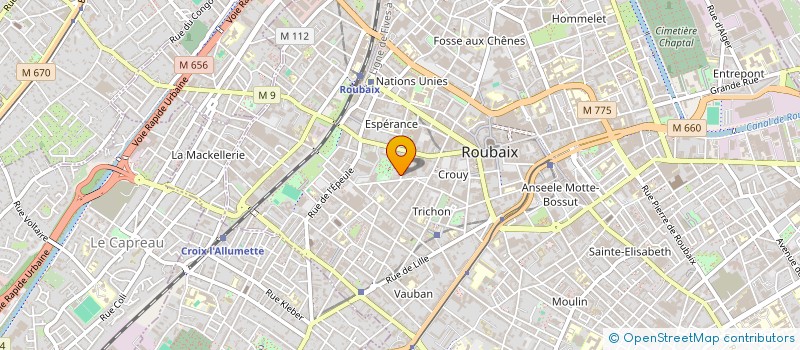 localisation de l'entreprise JCL SERVICES  ROUBAIX