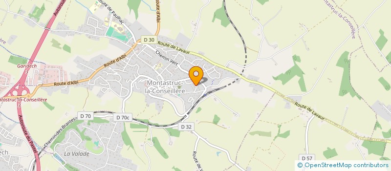 localisation de l'entreprise JCL THERMIQUE  MONTASTRUC-LA-CONSEILLERE