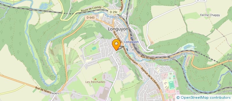 localisation de l'entreprise JCLA MULTISERVICES ET NETTOYAGE  LONGUYON