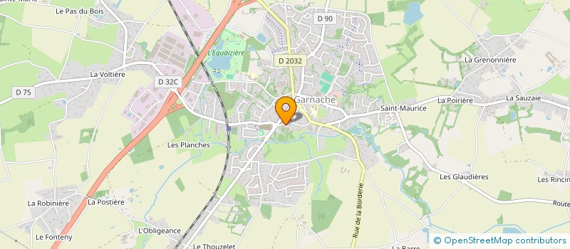 localisation de l'entreprise JCLB à LA GARNACHE