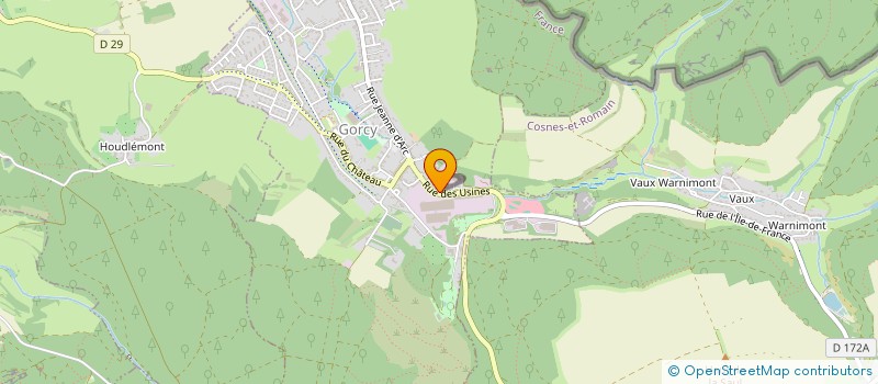 localisation de l'entreprise JCLB  GORCY