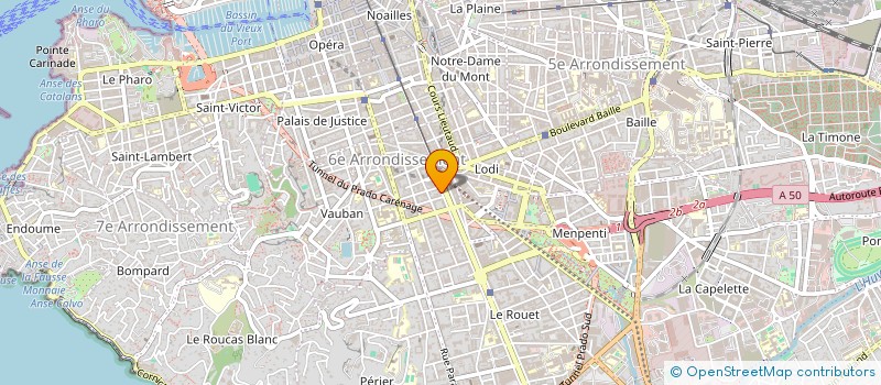 localisation de l'entreprise JCLC à MARSEILLE