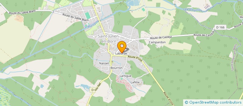 localisation de l'entreprise JCLG  MEZOS