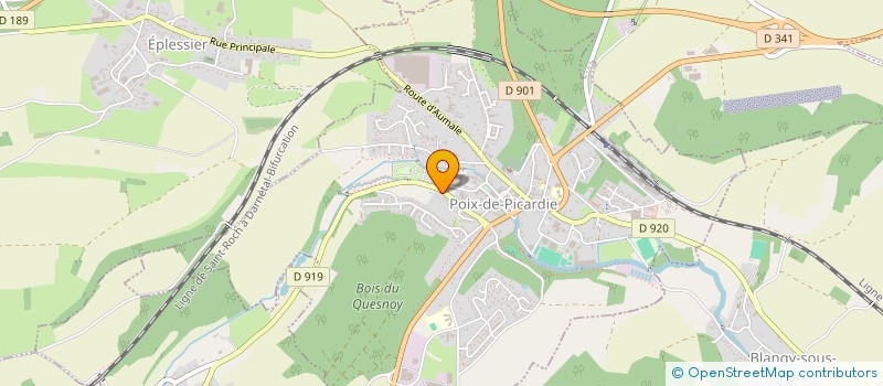 localisation de l'entreprise JCLP  POIX-DE-PICARDIE