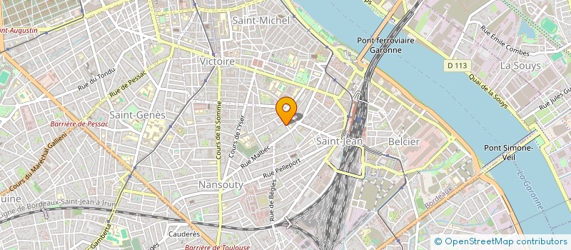 localisation de l'entreprise JCM  BORDEAUX