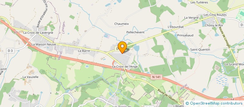 localisation de l'entreprise JCM à VEYRAC