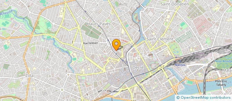 localisation de l'entreprise JCM à NANTES