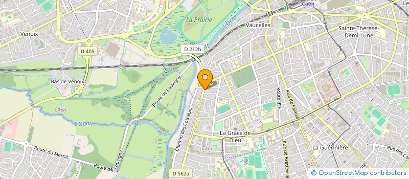 localisation de l'entreprise JCM à CAEN