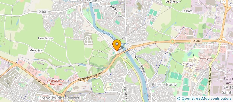 localisation de l'entreprise JCM  CHANGE