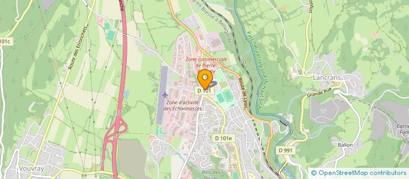 localisation de l'entreprise JCM BOUTIQUE à VALSERHONE