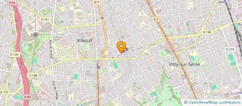 localisation de l'entreprise JCM & CO à VILLEJUIF