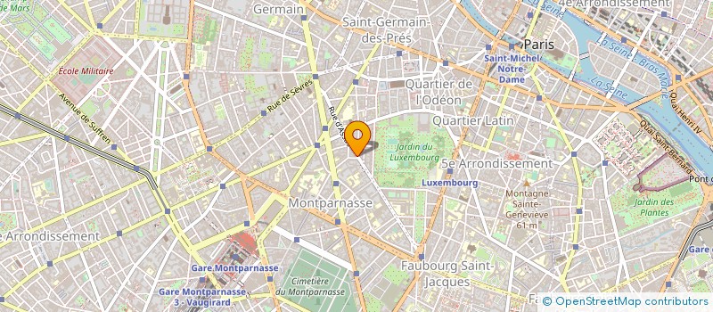 localisation de l'entreprise JCM CONSEIL  PARIS