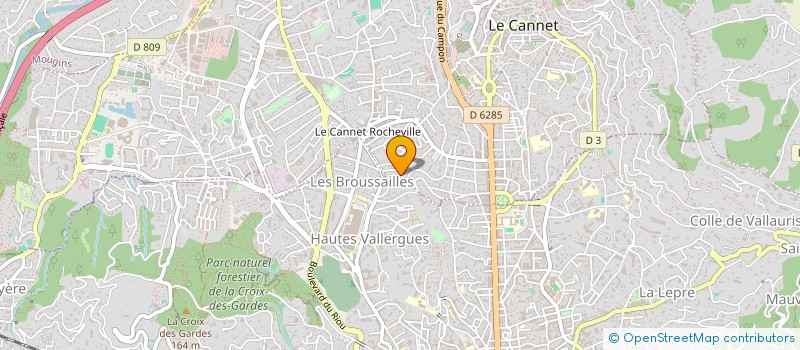 localisation de l'entreprise JCM CONSEIL à LE CANNET