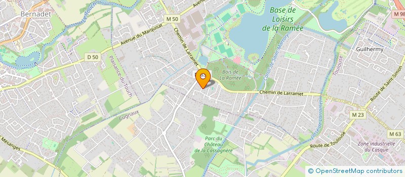 localisation de l'entreprise JCM CONSEILS ET NEGOCE  TOURNEFEUILLE