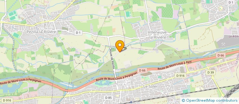 localisation de l'entreprise JCM EDYPHYS  LE SOLER