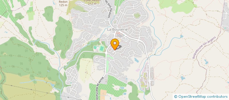 localisation de l'entreprise JCM ELEC SARL à ROQUEBRUNE-SUR-ARGENS