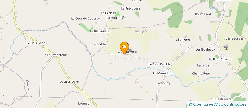 localisation de l'entreprise JCM ESPACES VERTS à BRULLEMAIL