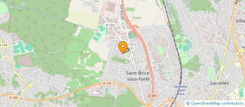 localisation de l'entreprise JCM-IMMO-01 à SAINT-BRICE-SOUS-FORET
