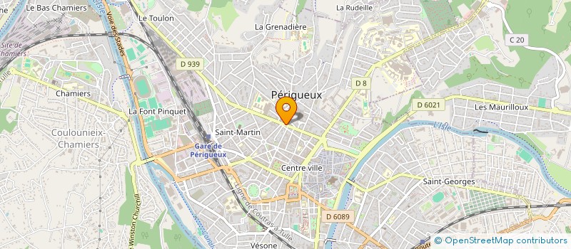 localisation de l'entreprise JCM IMMO à PERIGUEUX