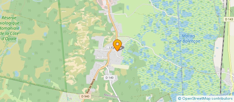 localisation de l'entreprise JCM IMMO  MERLIMONT