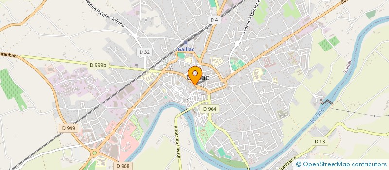 localisation de l'entreprise JCM IMMO  GAILLAC