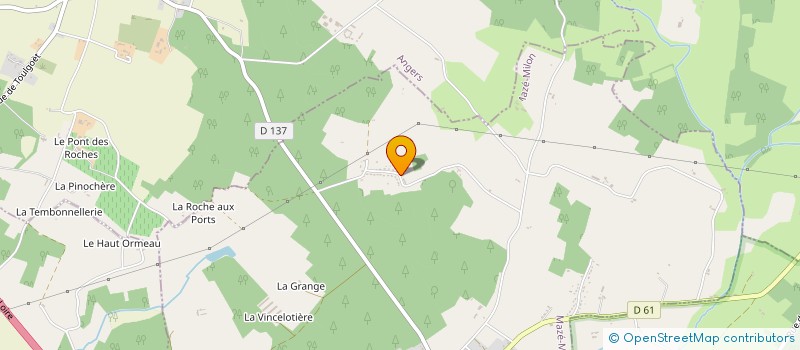 localisation de l'entreprise JCM IMMO  MAZE-MILON