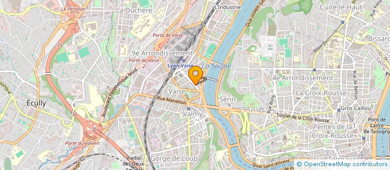 localisation de l'entreprise JCM IMMO RHONE ALPES  LYON