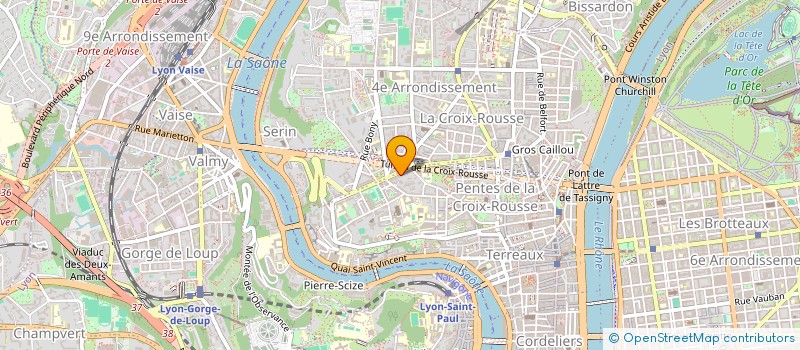 localisation de l'entreprise JCM IMMOBILIER à LYON