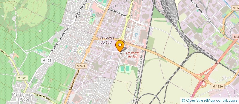 localisation de l'entreprise JCM INVEST à MARSANNAY-LA-COTE