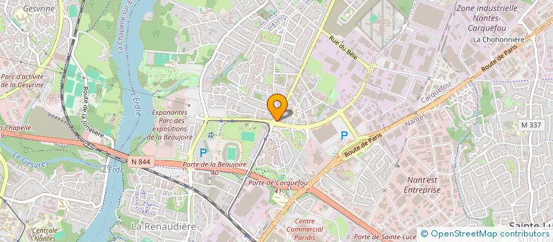 localisation de l'entreprise JCM INVESTISSEMENT à NANTES