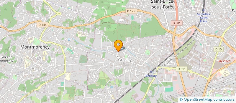 localisation de l'entreprise JCM PROPERTY  GROSLAY