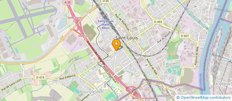 localisation de l'entreprise JCM SAINT LOUIS à SAINT-LOUIS
