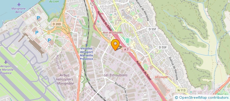 localisation de l'entreprise JCM SERVICES à VITROLLES