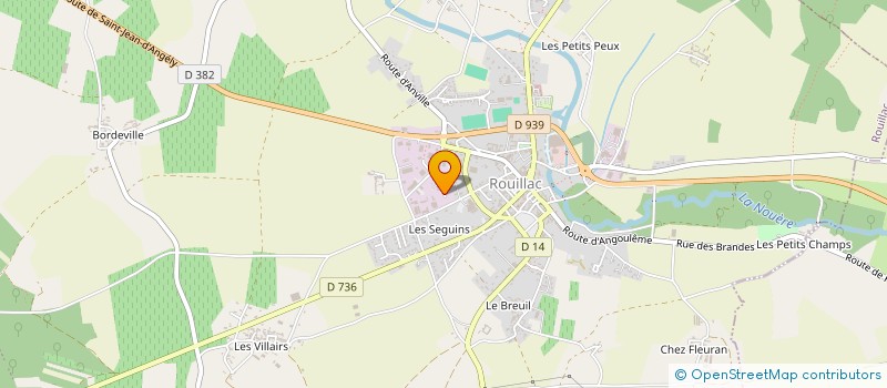 localisation de l'entreprise JCM TECHNOLOGIE à ROUILLAC