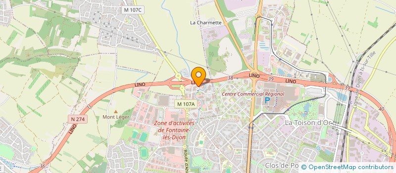 localisation de l'entreprise JCM TECHNOLOGIES à AHUY