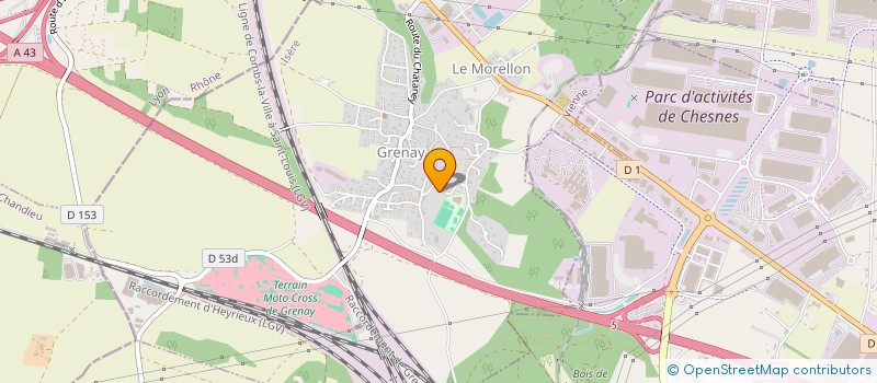 localisation de l'entreprise JCM VENTILATION  SAINT-BONNET-DE-MURE