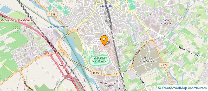 localisation de l'entreprise JCMA  CAVAILLON