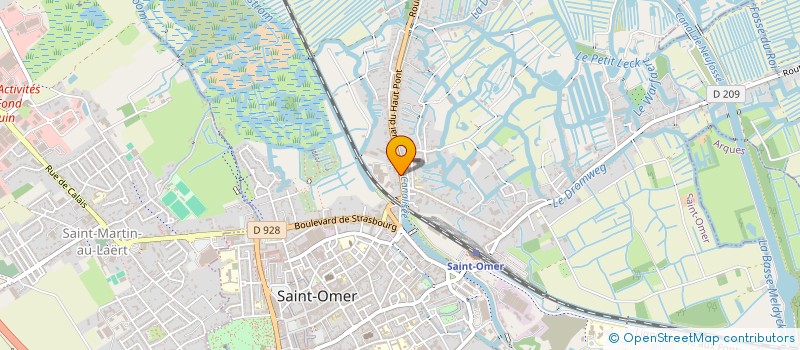 localisation de l'entreprise JCMAL  SAINT-OMER