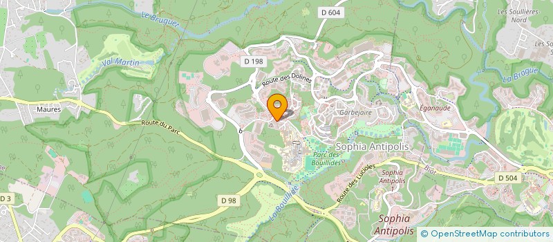 localisation de l'entreprise JCMASYRE  VALBONNE