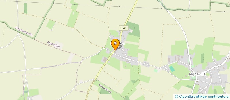 localisation de l'entreprise JCMB SCI  AIGNEVILLE