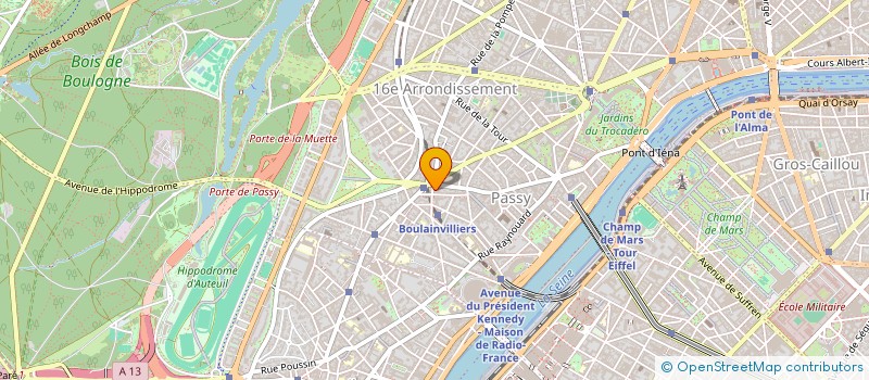 localisation de l'entreprise JCMD INVEST  PARIS