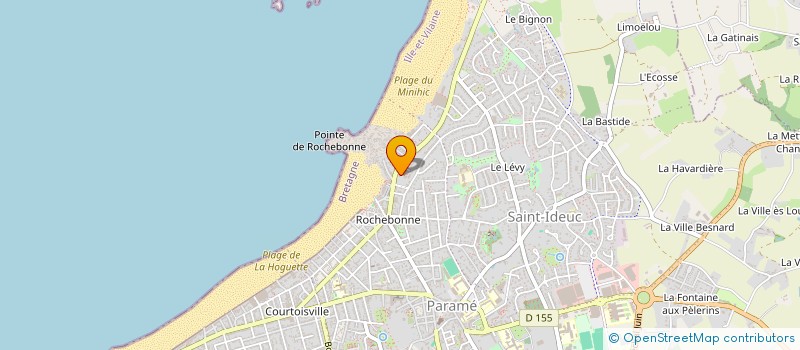 localisation de l'entreprise JCMF à SAINT-MALO