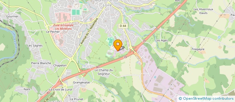 localisation de l'entreprise JCMF  MONISTROL-SUR-LOIRE