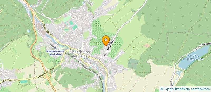 localisation de l'entreprise JCMG MDB  NIEDERBRONN-LES-BAINS