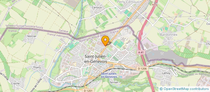 localisation de l'entreprise JCMHM  SAINT-JULIEN-EN-GENEVOIS