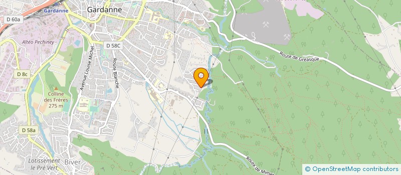 localisation de l'entreprise JCML à GARDANNE