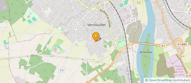 localisation de l'entreprise JCMO BAT à VERNOUILLET