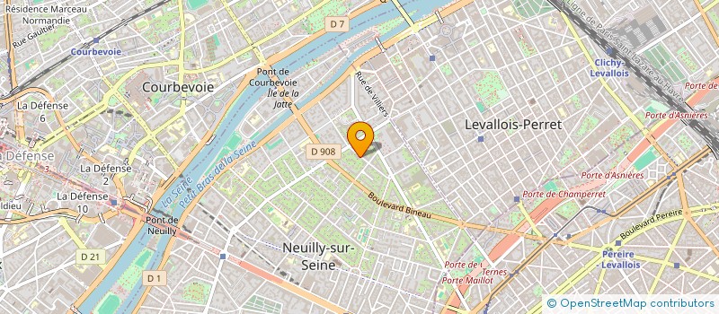 localisation de l'entreprise JCMPP à NEUILLY-SUR-SEINE